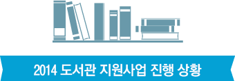 2014 도서관 지원사업 진행 상황